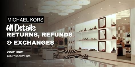 buy michael kors returns|Michael Kors refund.